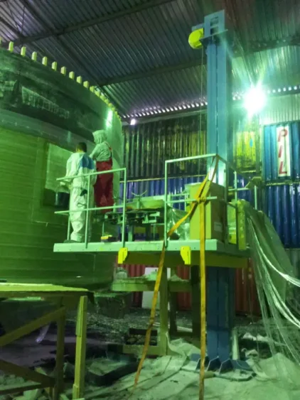 Установка намотки стеклопластика 05ВЦ-12/2022