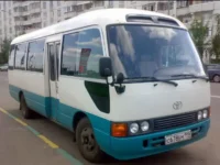 Пассажирские перевозки автобусами, объявление на Татат