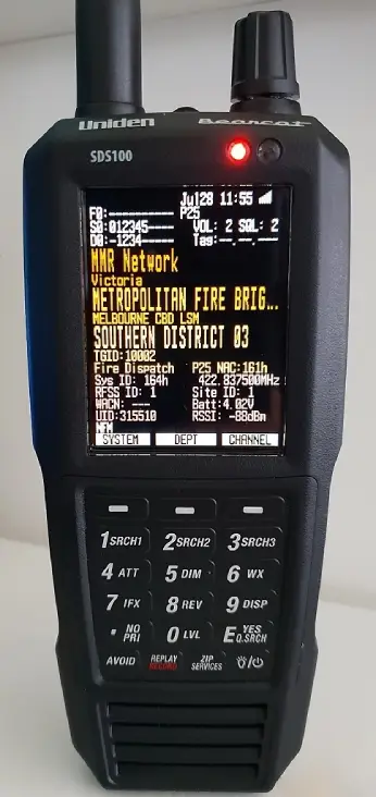 Рация Uniden Bearcat SDS100, объявление на Татат