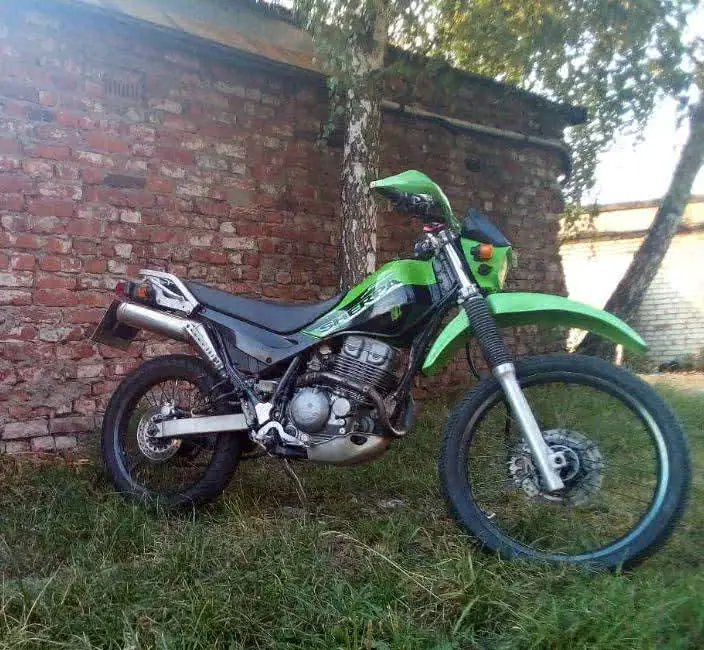 Эндуро Kawasaki Super Sherpa, объявление на Татат