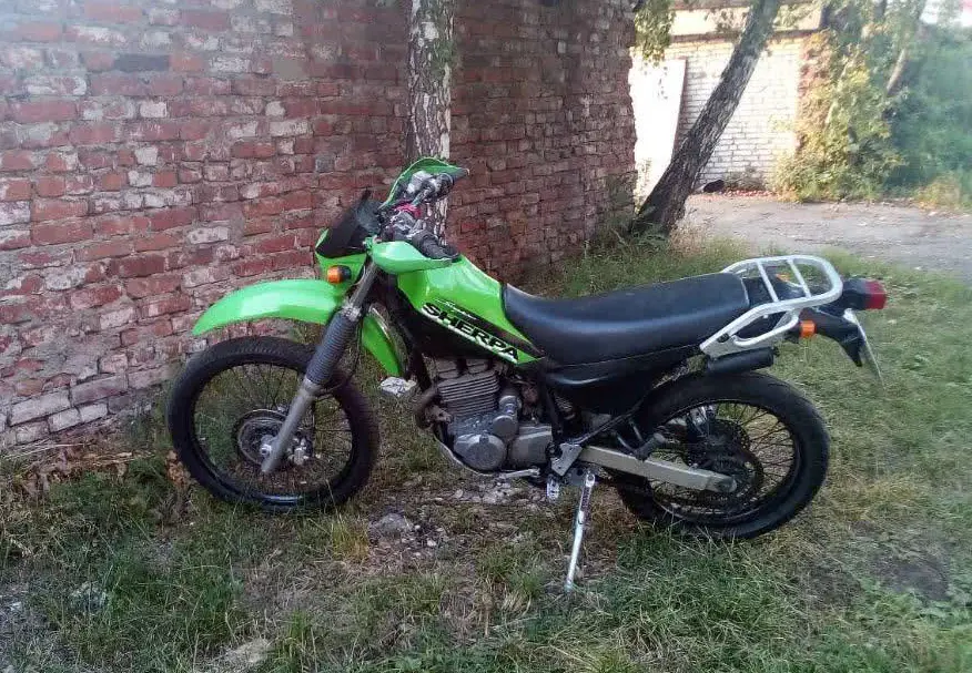 Эндуро Kawasaki Super Sherpa, объявление на Татат