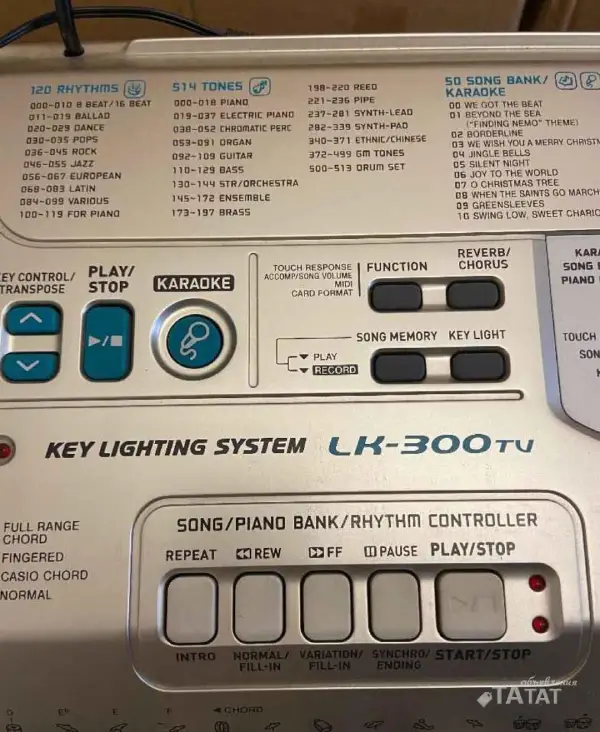 Продам синтезатор LK CASIO300 tu, объявление на Татат