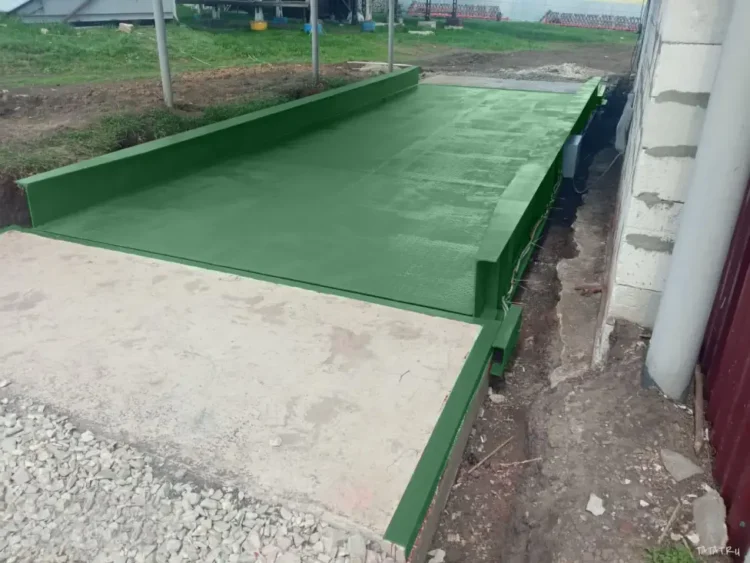 Автомобильные весы АСП 40 тонн, на поверхности
