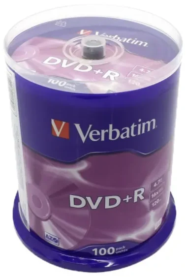 Диск DVD+R Verbatim 4.7Gb 16x