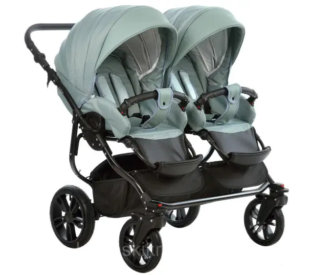 Детская коляска Indigo Duo для двойни, объявление на Татат