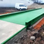Автомобильные весы 60-12 на поверхности АСП