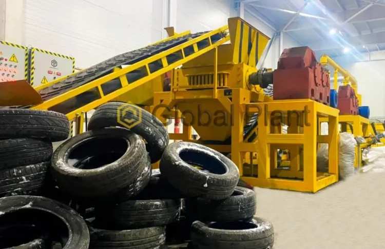 Измельчитель для резины и ТБО Global Recycler 3000