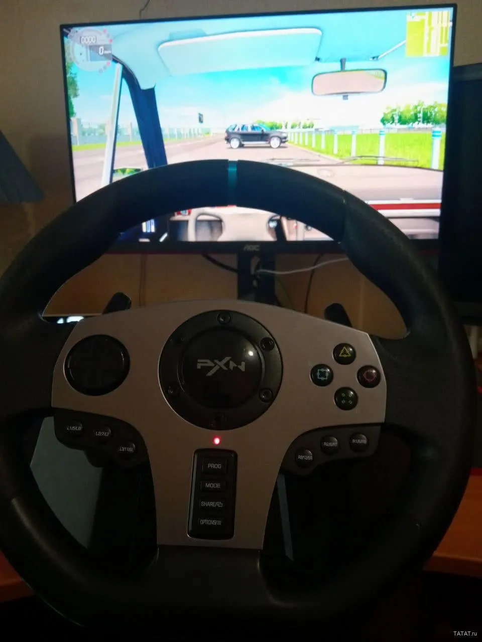 Игровой руль PXN V9 для пк и консолей, объявление на Татат