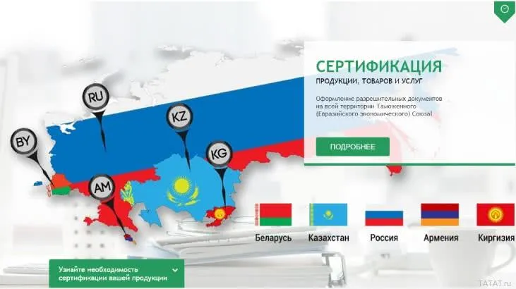 Сертификация продукции товаров и услуг