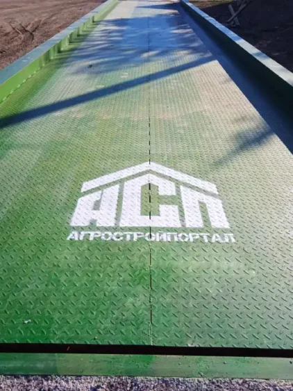 Поверхностные автомобильные весы 100т-24м