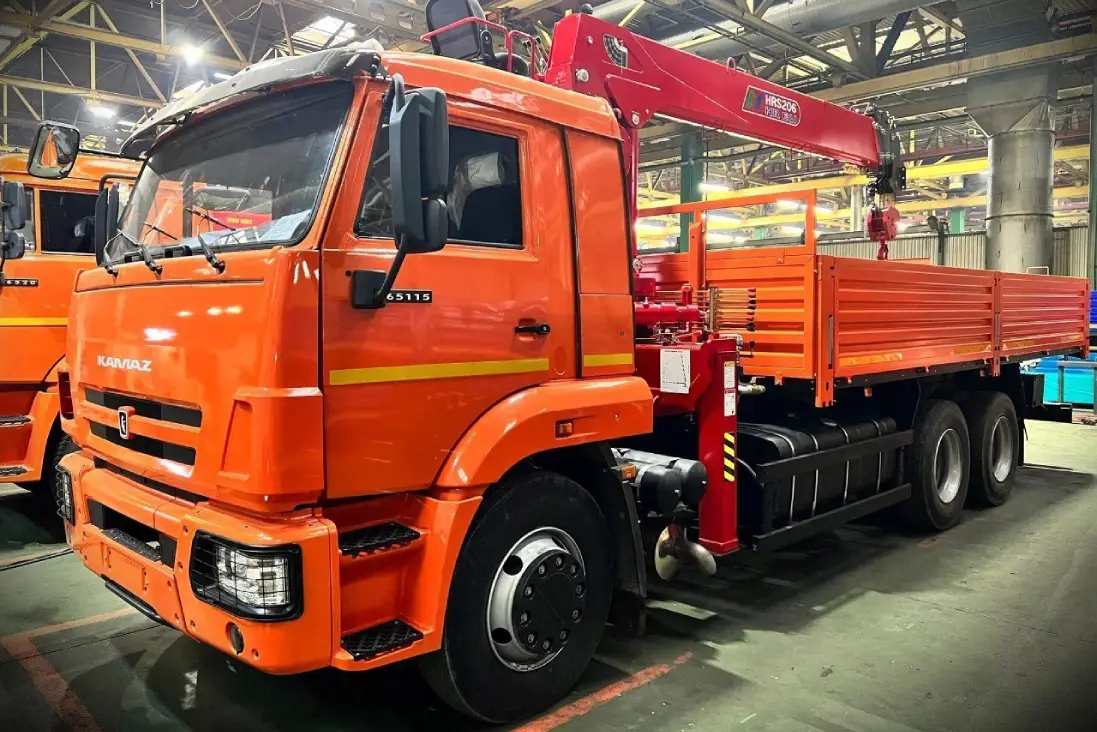 КамАЗ 65115-48 бортовой с КМУ Horyong HRS 206, объявление на Татат