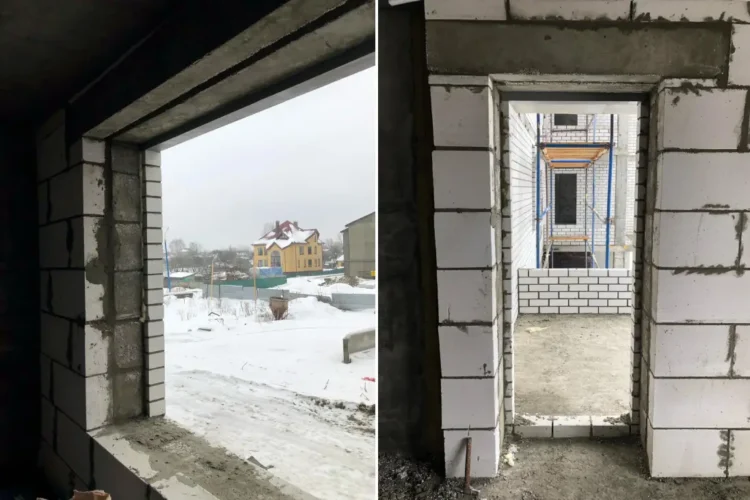 Перемычки полистиролбетонные
