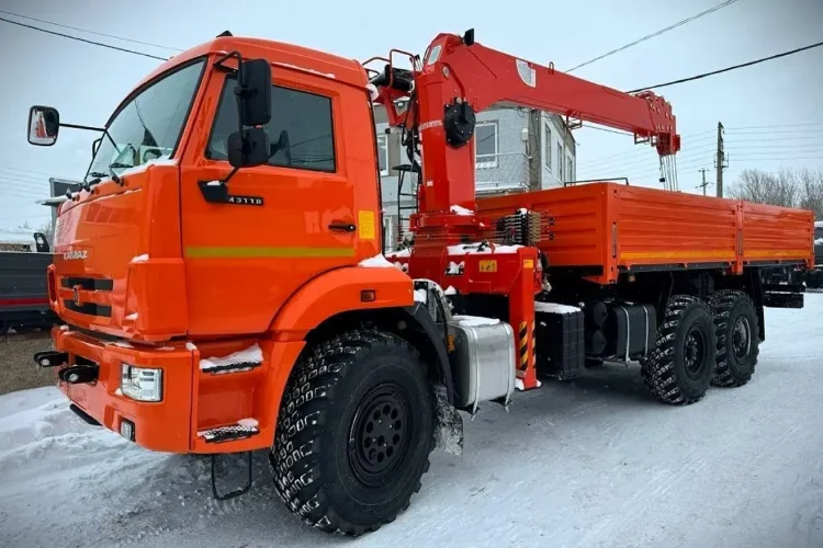 КамАЗ 43118-50 бортовой с КМУ Prosper 706