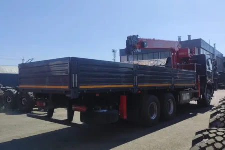 FAW CA3250 6х4 бортовой с КМУ HRS216, объявление на Татат