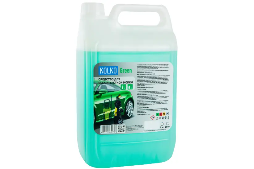 Экологичный автошампунь Kolko Green для бережной мойки