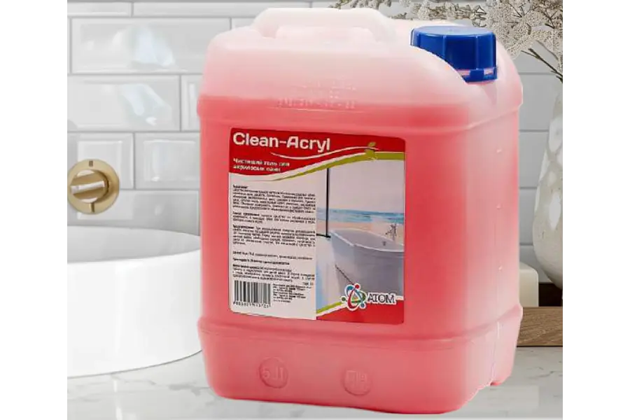 Чистящее средство Clean для акриловых поверхностей