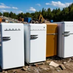 Вывоз и утилизация старых холодильников