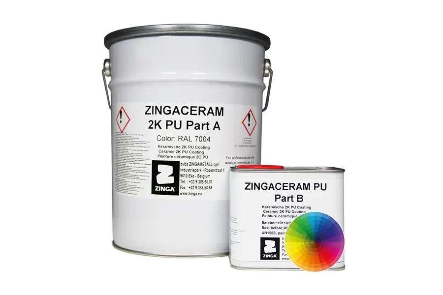 Краска на основе полиуретана Zingaceram PU